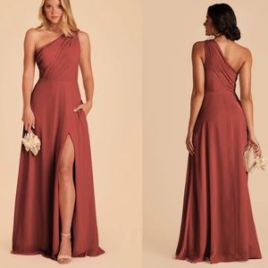 BIRDY Grey Kira ChiffonDress Terracota